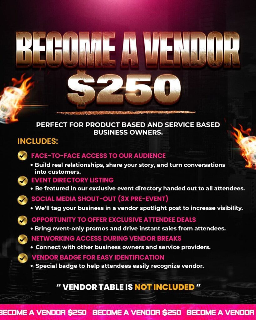 Become a vendor